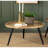 Round Mango Wood Coffee Table