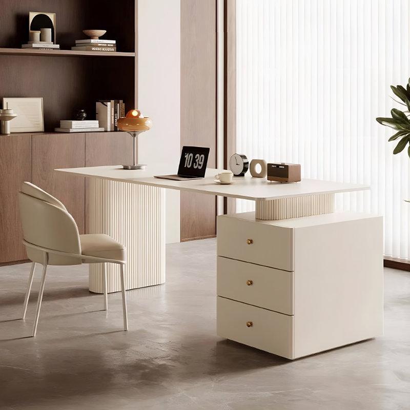 Bureau d'écriture Modern, H 29,53 po x l 55,12 po x P 27,56 po
