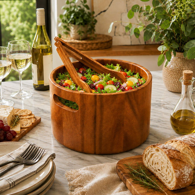Ensemble de salade avec pinces Molloy