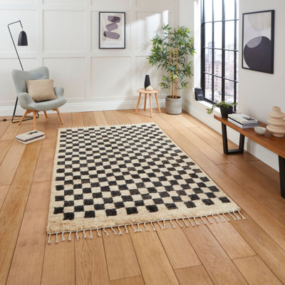 Cyrielle area rug Hand Knotted Rectangle Multi coloured