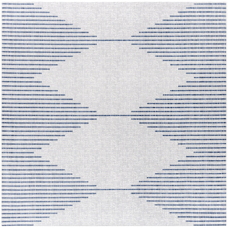 Tapis intérieur / extérieur gris Jaceyon, Carré 8 pi