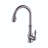 Lyon Brushed Nickel Pullout Kitchen Sink Faucet Stylish and Functional with a Modern Touch