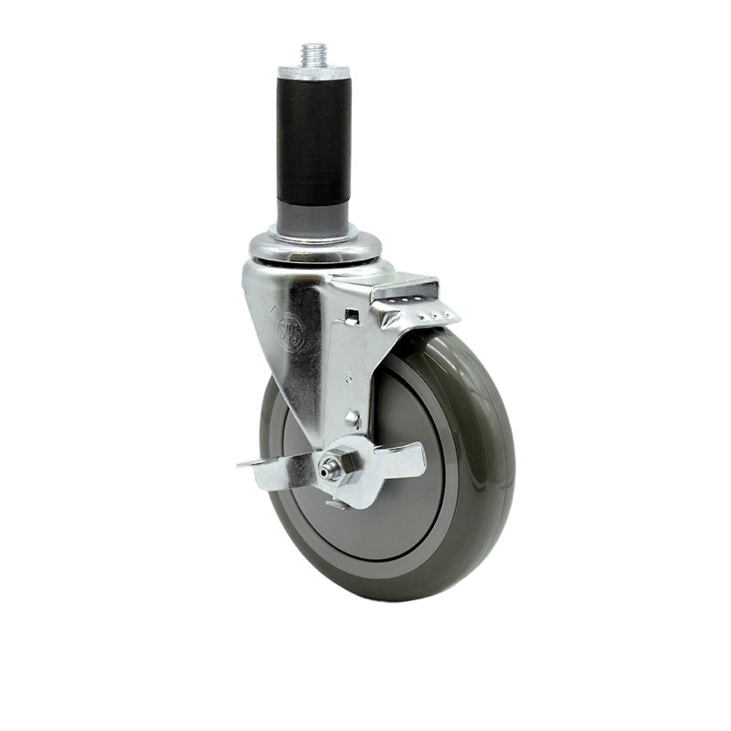 Polyurethane Swivel Caster with Brake