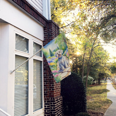 Drapeau de maison en polyester à double face H 40 po x l 28 po Seren
