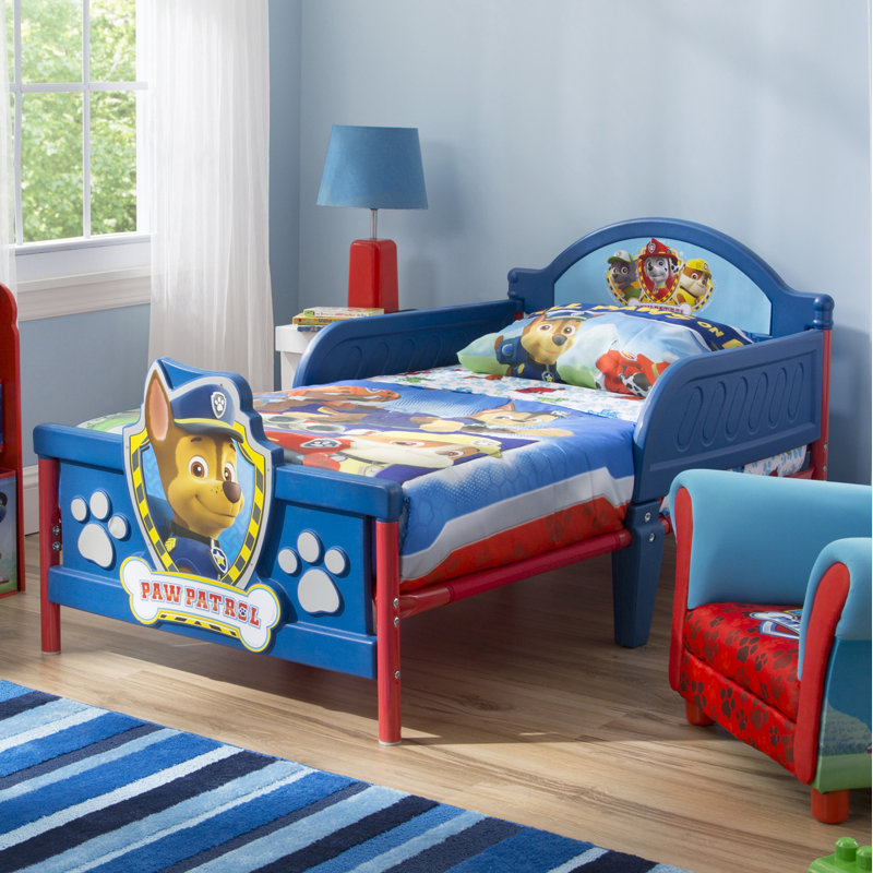 Lit pour tout-petits 3D en plastique Pat' Patrouille Nick Jr.