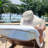 Arkwright Las Rayas Chaise Cover 30x85 White (2/Pack)-900514907-900514896