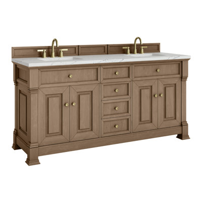 Meuble-lavabo double l 72 po Brookfield
