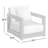 Melrose Patio Chair with Cushions