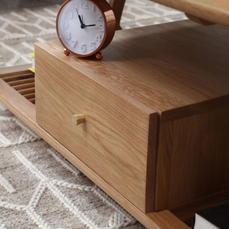 Solid Wood Single Coffee Table