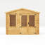 Mercia 9ft x 11ft Apex Log Cabin (19mm)