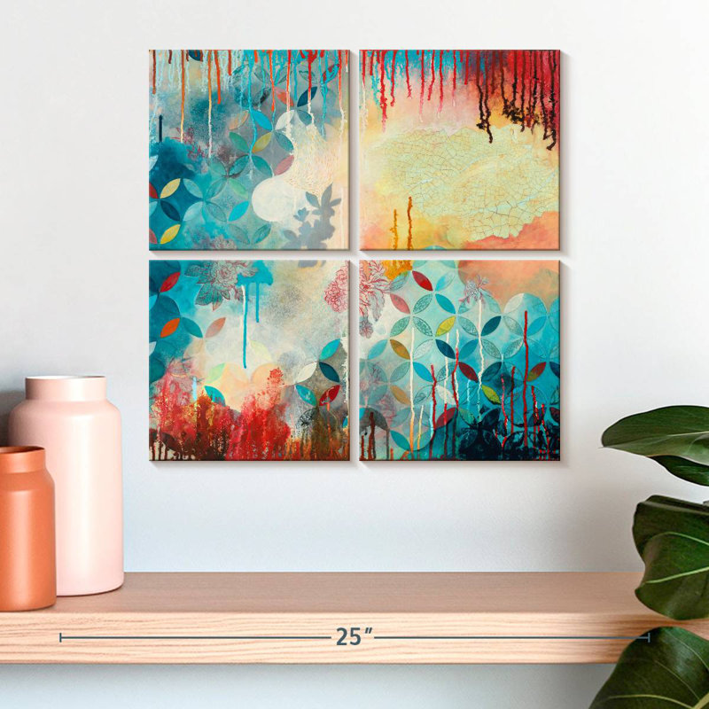 Tranquil Eden II, H 18 po x l 18 po
