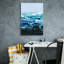  «Beneath The Sea Surface 1» par Ethan Harper, art mural sur toile, 18 po x 26 po