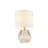 Bella Geometric Glass Table Lamp