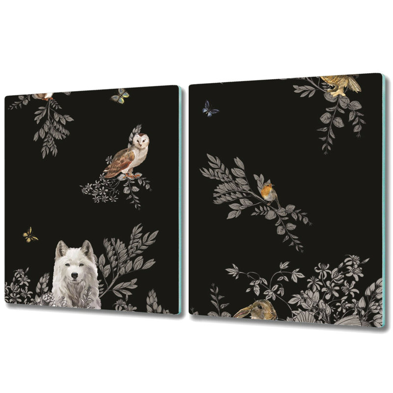 Ardane Tempered Glass Chopping Board, 52cm x 40cm
