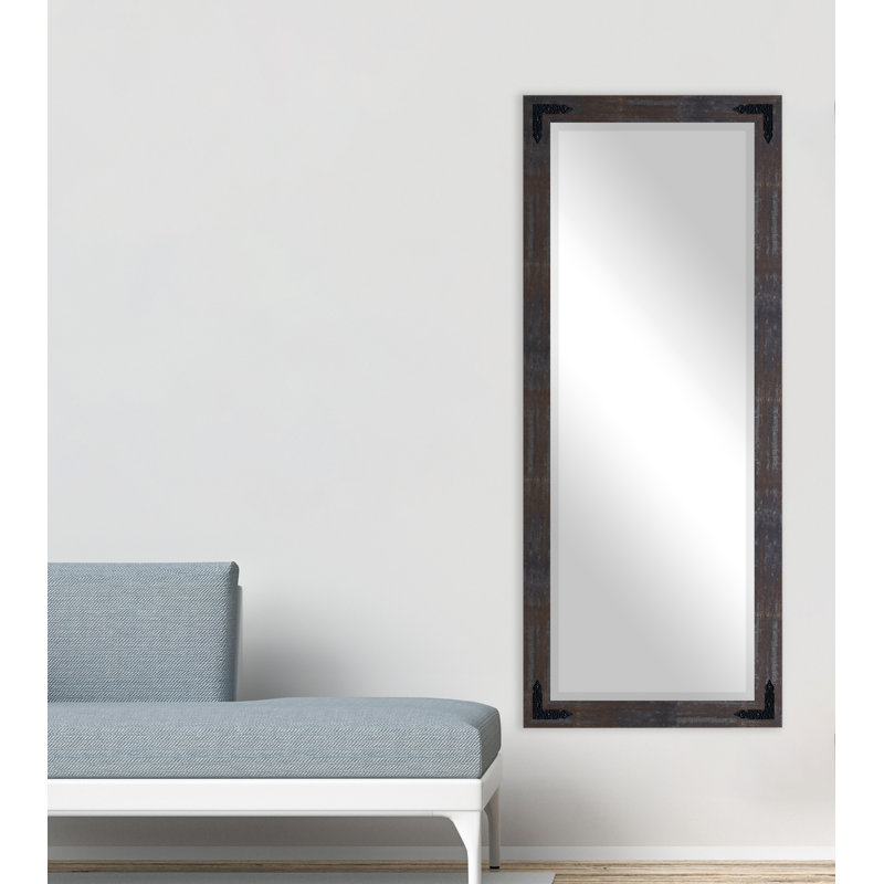 Hilton Solid Wood Flat Wall Mirror, 63.5" H x 25.5" W