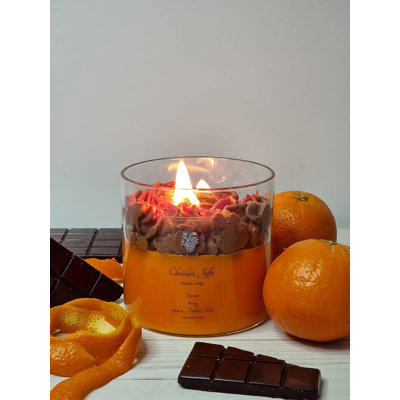 Chocolate Orange Scented Jar Candle