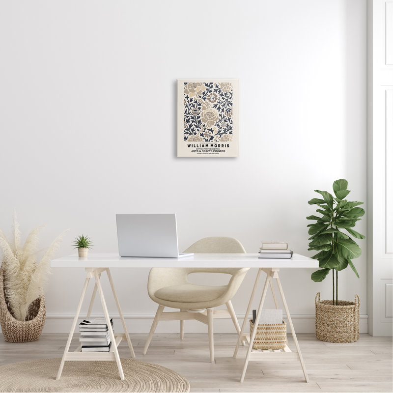 «Flower Blossom Silhouettes» par Ros Ruseva - impression, Plaque murale, L 16 po x H 16 po