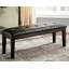 Banc en similicuir Bartons Bluff