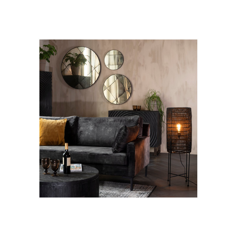 Mado Flat Wall Mirror, 16" x 16"