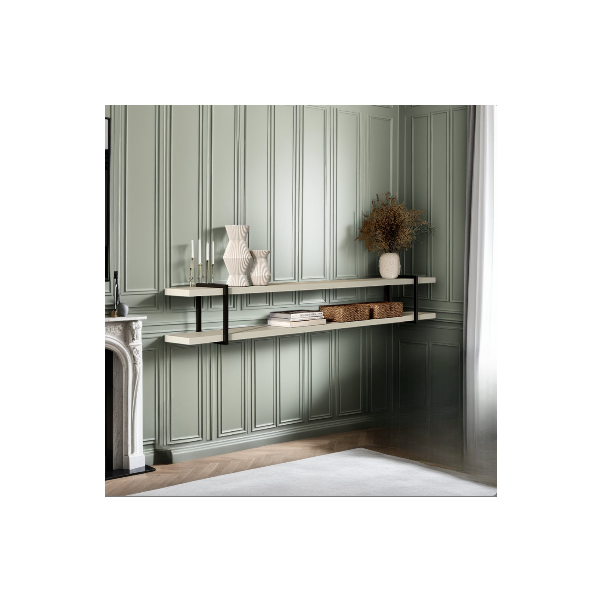 Naples 86" Floating Media Console