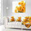 Coussin à fleurs orange-30722076-30722080