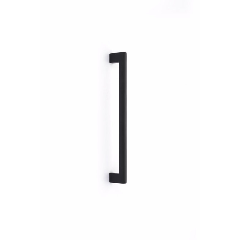 Poignée d'électroménager Emtek Jasper (fixation dos à dos), Dos plat, 12 po d'un centre à l'autre