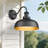 Black Outdoor Barn Light For Farmhouse, Weather Resistant Outdoor Wall Sconce, Outside Lighting For Porch, Garage, Patio, Entryway(Black, 1 Pack)-1663638760