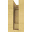 New Brighton cèdre brut grain de bois TimberThane Corbel, apprêté brun clair-88292399