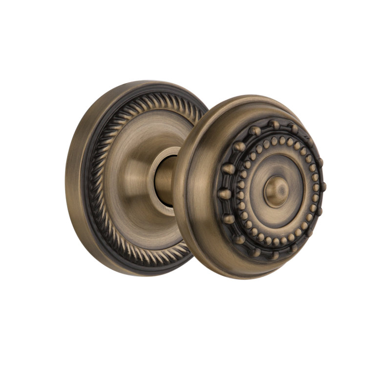 Rope Rosette with Meadows Door Knob