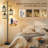 68" Dimmable Floor Lamp With Elegant Metal Cage, Modern Industrial Standing Lamp For Living Room, Bedroom, Study, Office (Includes 2000LM LED Bulbs)-1538486936-1538486938
