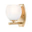 Applique murale moderne 1 lumière en or 8,75 po Novalie-123223148