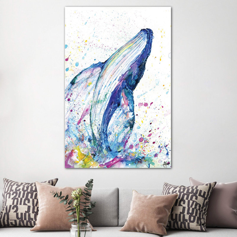 Breach I 1 Piece Wrapped Canvas Painting, 152.5 cm H x 101.5 cm W
