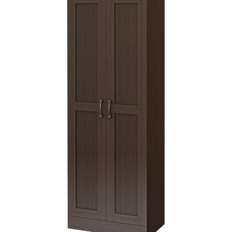 Armoire de rangement de 69 po de hauteur, tablettes mobiles, placard garde-manger moderne, porte, unité de café, armoire, portes à fermeture douce,