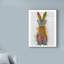 «Rainbow Splash Text Rabbit 1», art textuel sur toile tendue-33420674