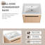 Meuble-lavabo simple 24,09 avec comptoir