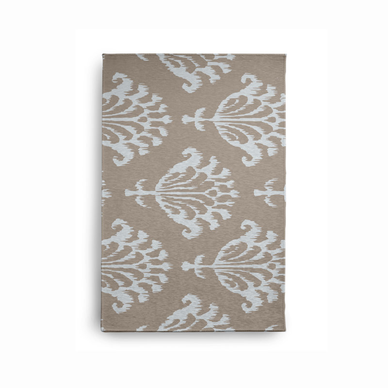 Bharti Chenille Floral Indoor Rug, Rectangle 2' x 3'