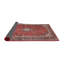 Tapis oriental en laine rouge-606741542