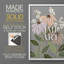 Impression sur bois à motif floral I-Premium - prêt à accrocher - aucun clou requis-759610644-759610647
