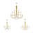 Arunvir 21 - Light Steel Dimmable Chandelier-1760253536