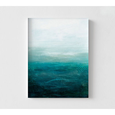 Drifting Sea II By Grace Popp, Framed Water Art Print, Sea Lover Gift, Blue Water Painting Print, Open Sea Wall Art, Framed Wall Art