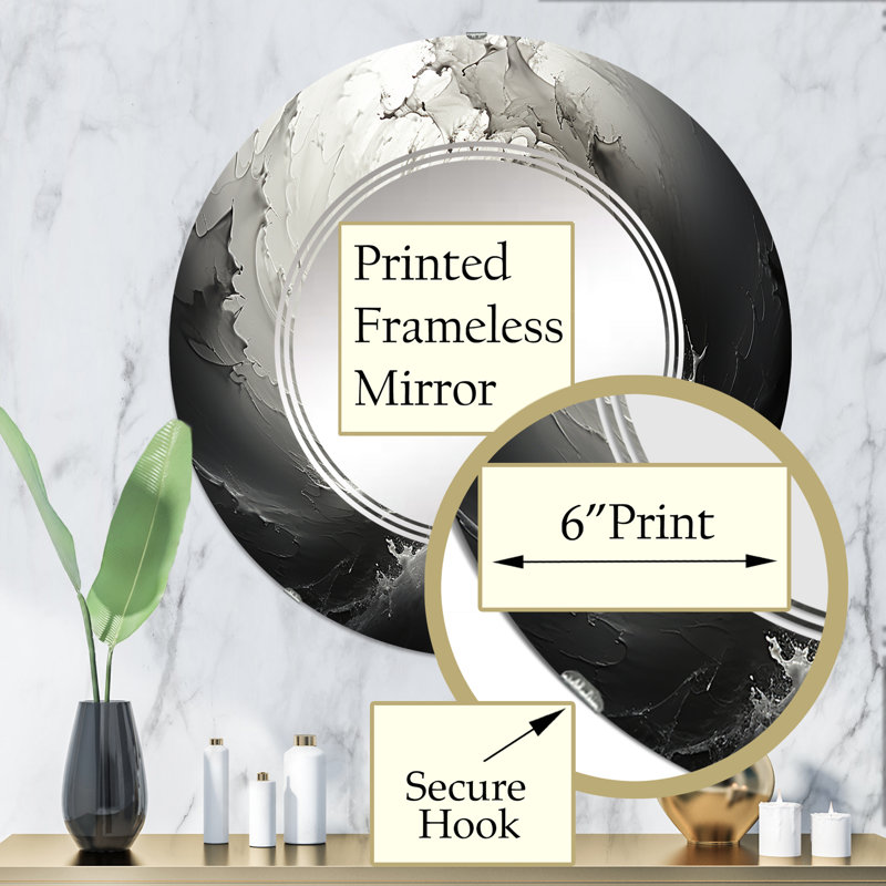 Hassa Circle Mirror, 32" x 32"
