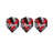 Viper Blitz 26 Gram 95 Percent Tungsten Steel Tip Darts with Storage Travel Case