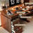 55.12"Solid Wood Electric Adjustable Desk