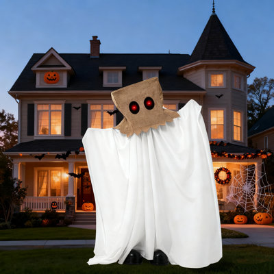 Décoration fantôme illuminée 34,6 "Halloween