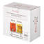 Ensemble de distributeur de boissons en verre 2 pièces avec support en métal et embouts en acier inoxydable Basicwise de Basic Basicwise