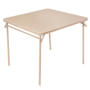 Table à cartes pliante carrée en vinyle 34 po COSCO