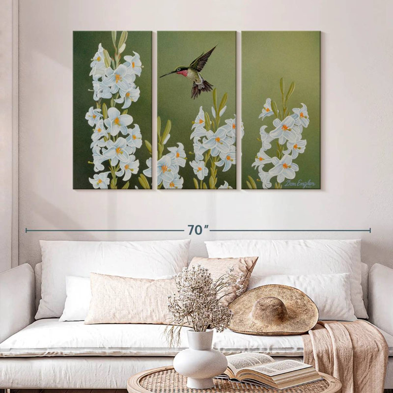 Brampt In the Garden, 32" H x 50" W