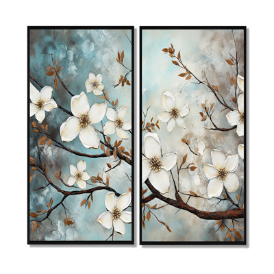 Dogwood Beauties - Art mural traditionnel