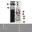Jewellery Armoire With Mirror And 18 LED Lights