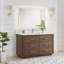 Ensemble de meuble-lavabo double 55 "avec miroir Porto-1256353544-1256377193